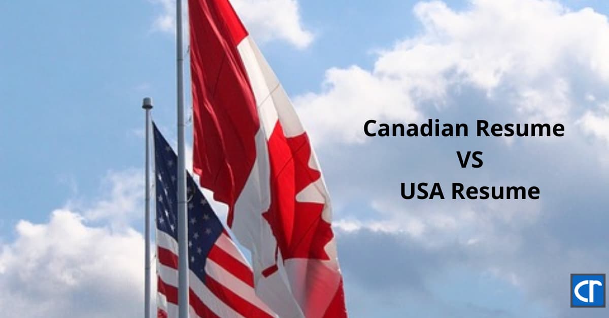 Canadian Resume format VS USA resume format