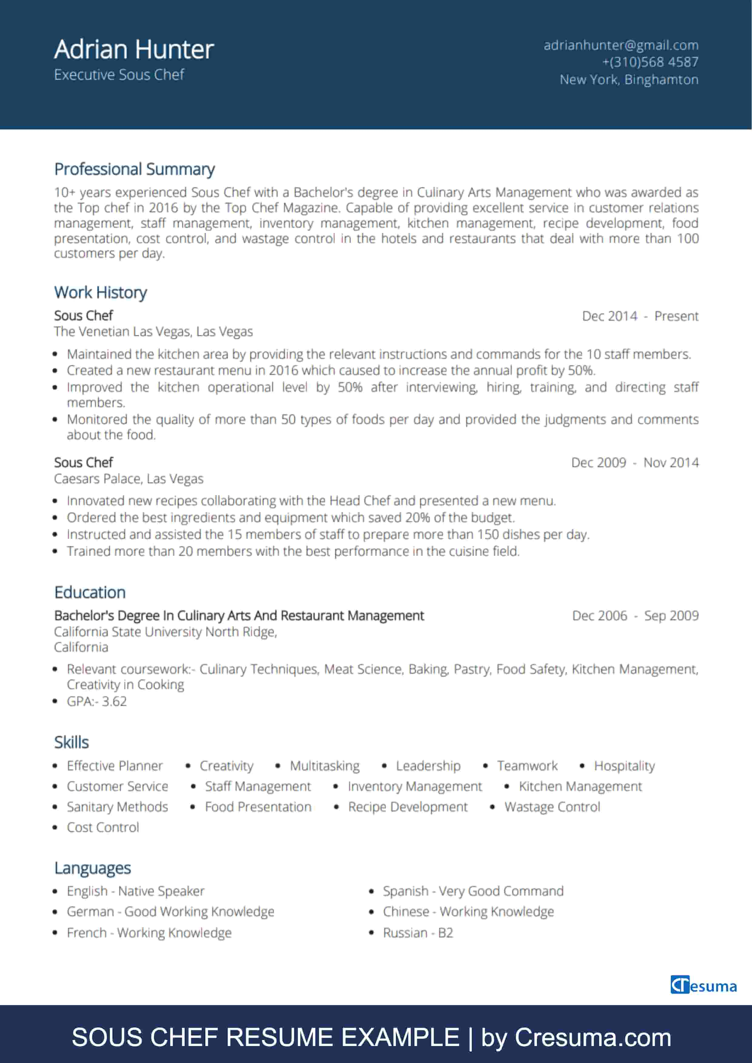 sous-chef-resume-example-complete-writing-guide-cresuma