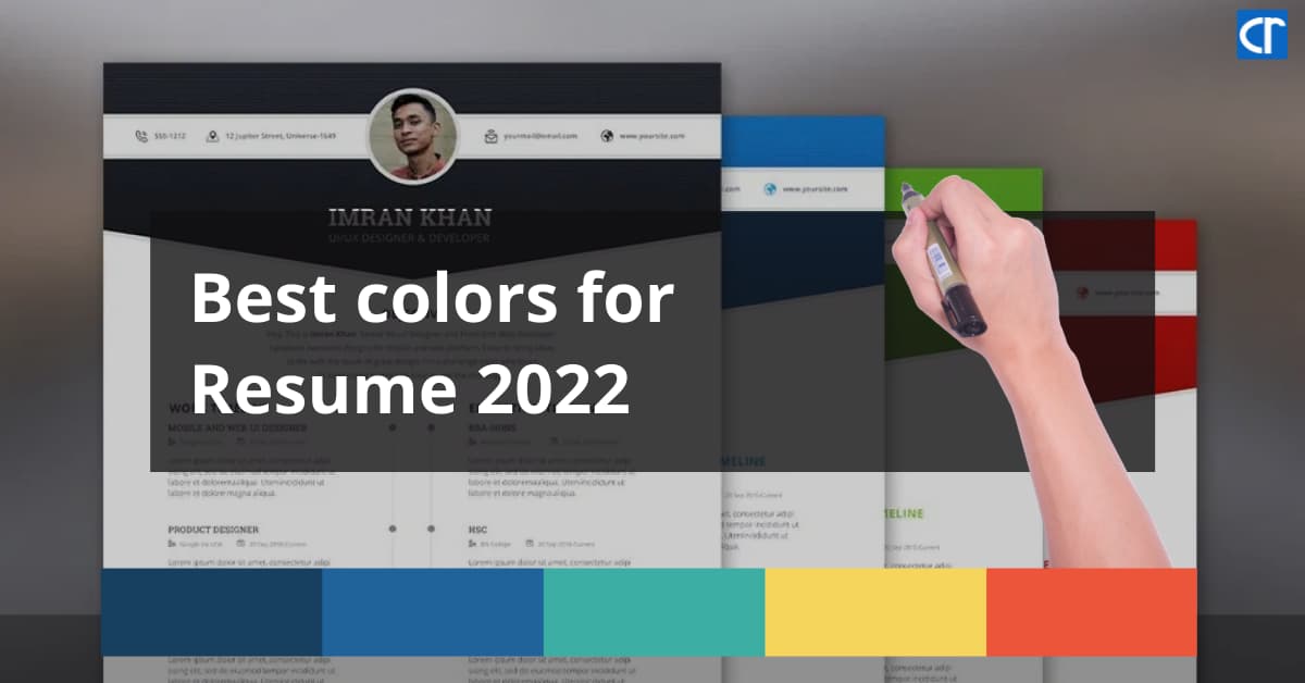 What are the best resume colors 2022 and how to use them?