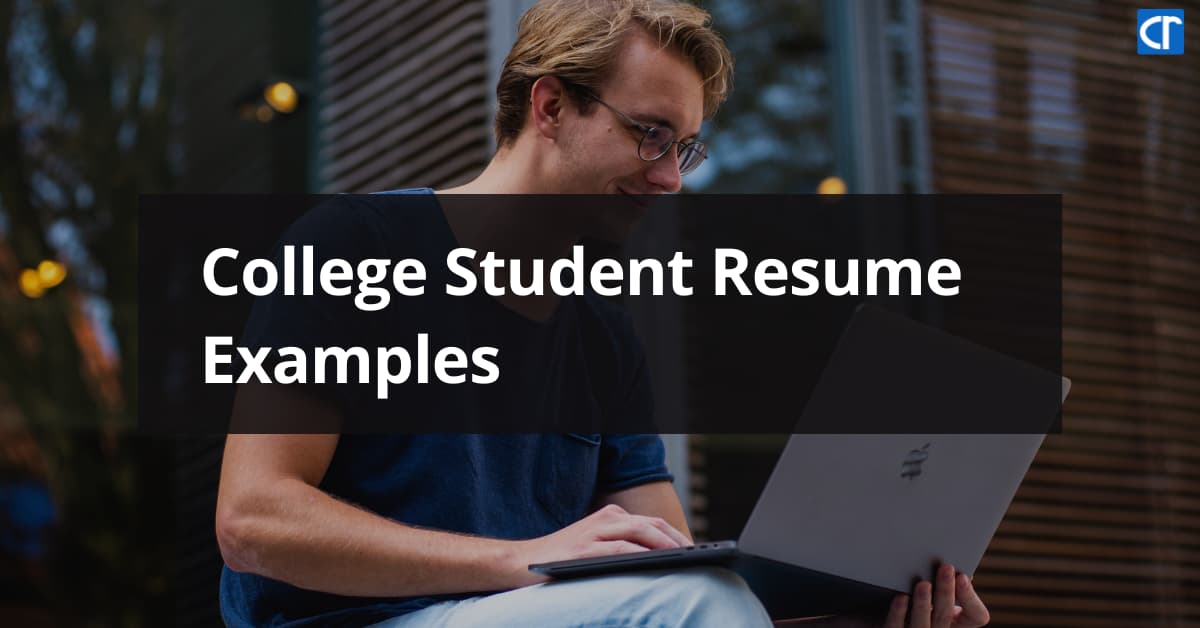 College Student Resume Example