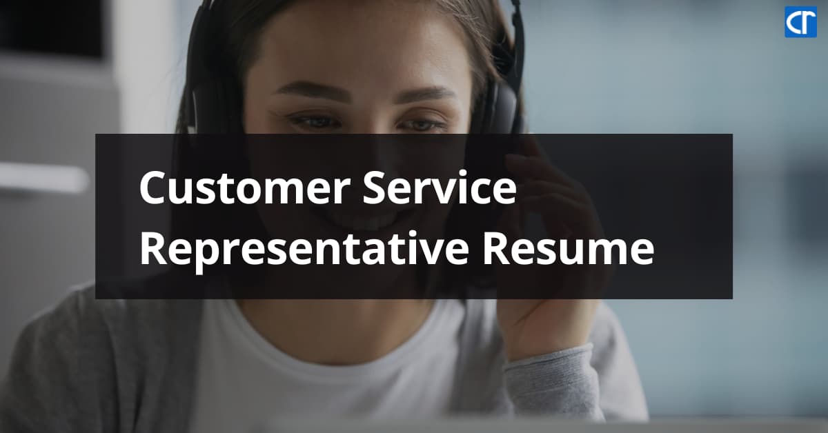 Customer Service Representative Resume Example