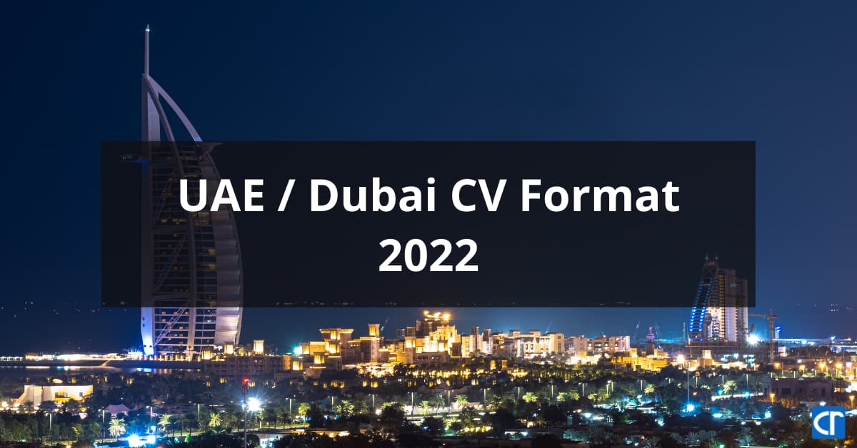 How To Write A CV For UAE Jobs 2024 Jan Update 