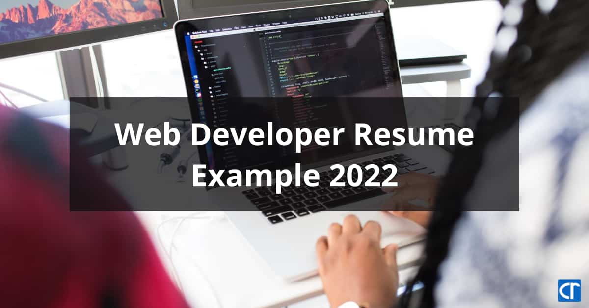 Web Developer
Resume Example