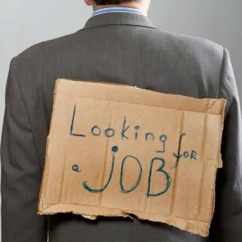 job seeking professional