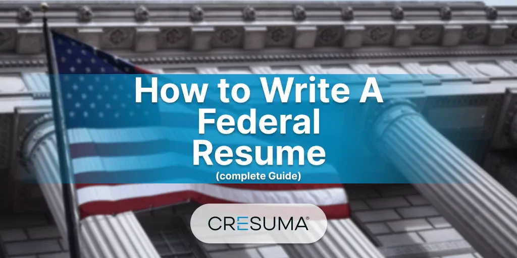 tips for writing federal resume