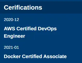 DevOps Engineer Certifications