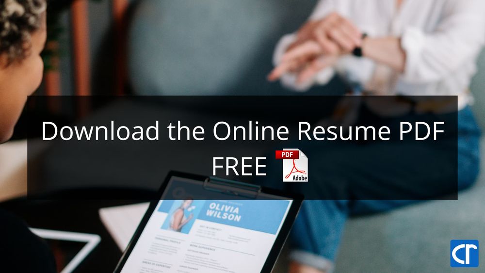 download the online resume pdf free featured image