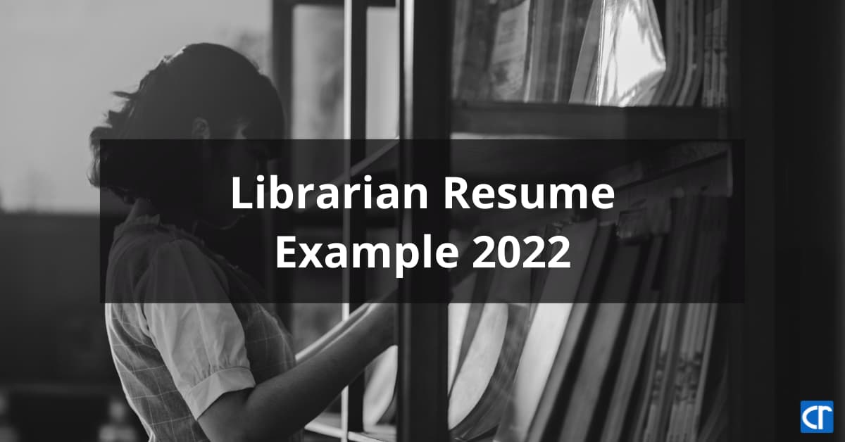 Librarian Resume Example 2023 Featured image