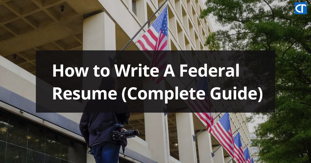 how to write a federal resume featured image