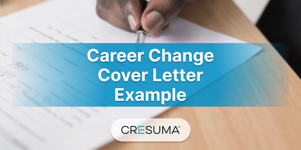 Career Change Cover Letter Example