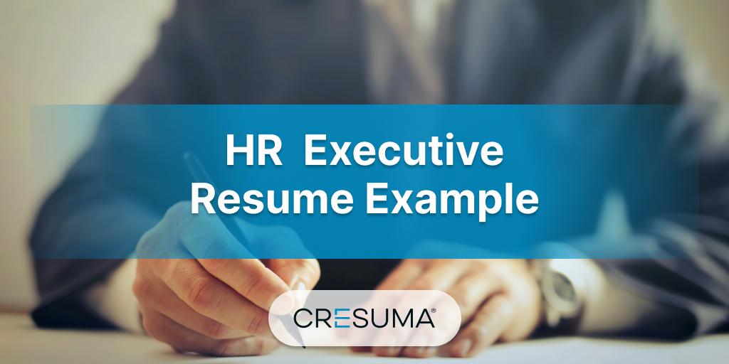 HR Executive CV Example