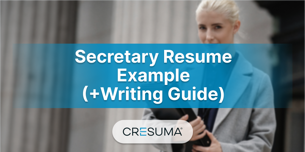 Secretary Resume Example