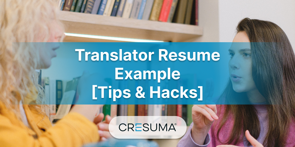 Translator Resume Example