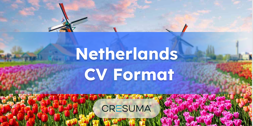 resume format for netherlands