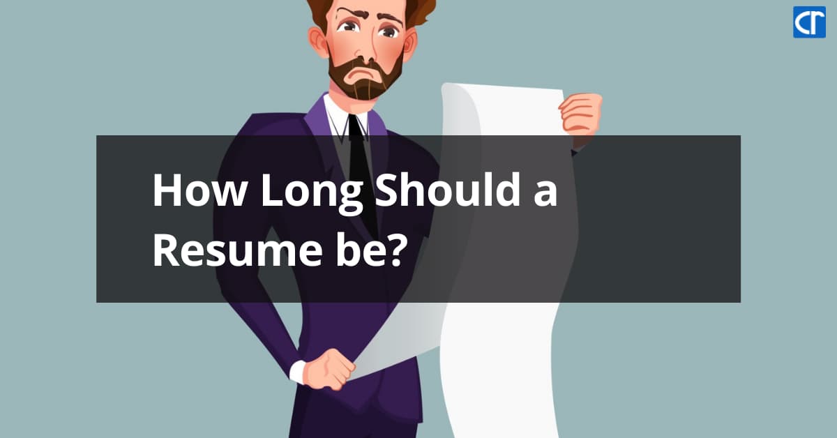 How Long Should a Resume Be Resume - How Long Should A Resume Be Featured