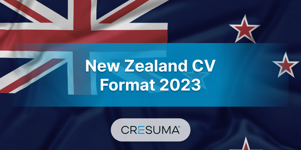 new zealand resume format 2023