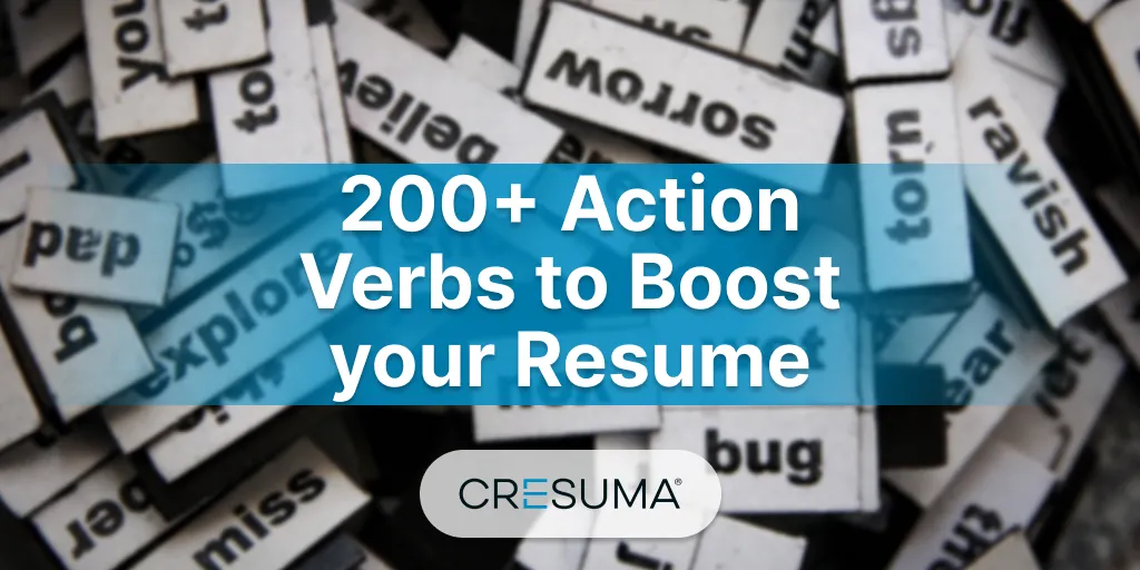 Resume Action Verbs Cover Image