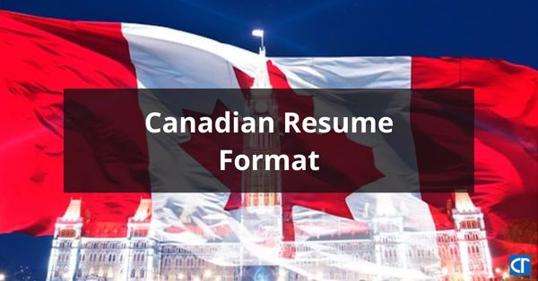 Canadian resume format featured image