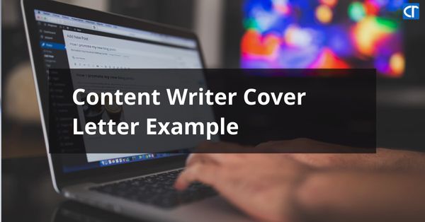 Content Writer Cover Letter Example featured image