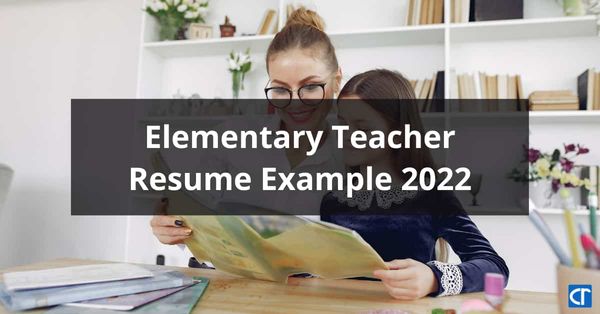 Elementary Teacher Resume Example featured image