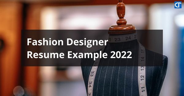 Fashion Designer Resume Example Featured image