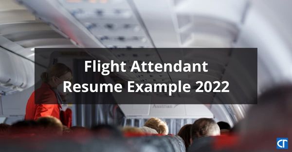 Flight Attendant resume example featured image