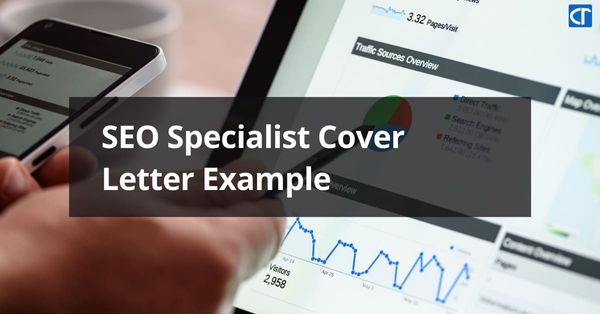 SEO Specialist cover letter example featured image