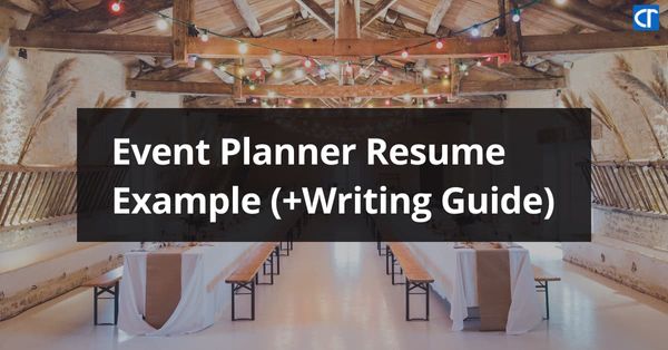 Event Planner Resume Example featured image