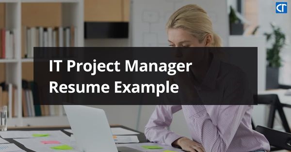 IT project Manager resume example featured image
