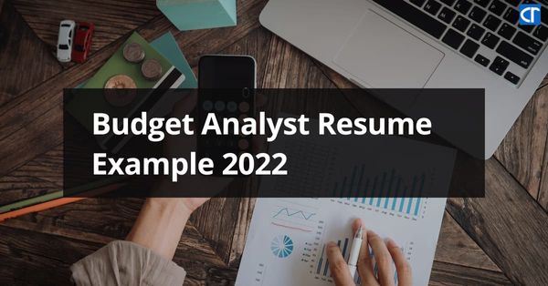 Budget analyst resume example featured image