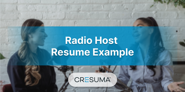 radio-host-resume-example